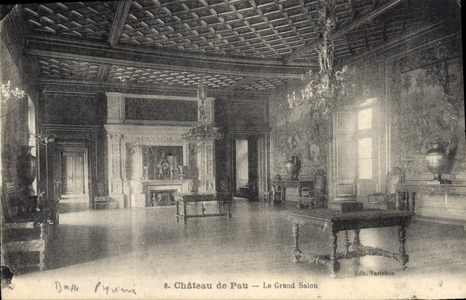 CPA Chateau de Pau Le Grand Salon 