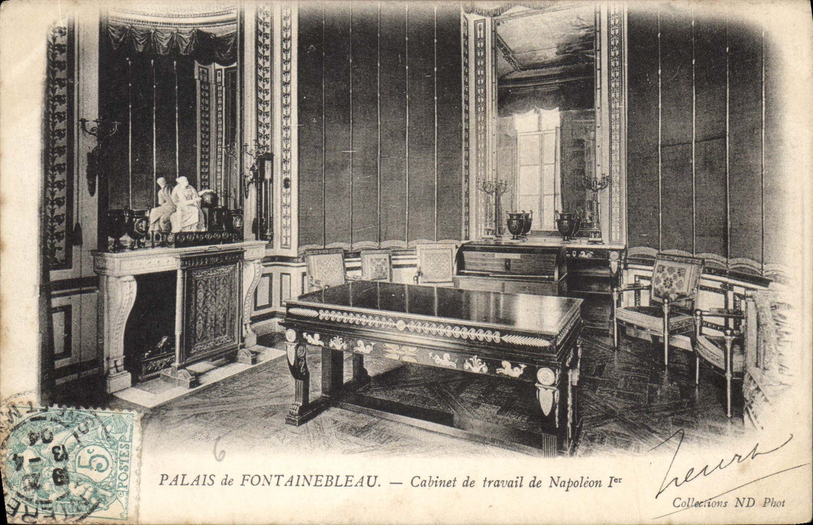 CPA Palais de Fontainebleau Cabinet de Travail de Napoleon