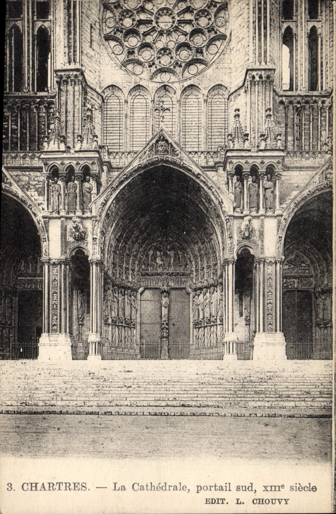 CPA Chartres La Cathedrale 