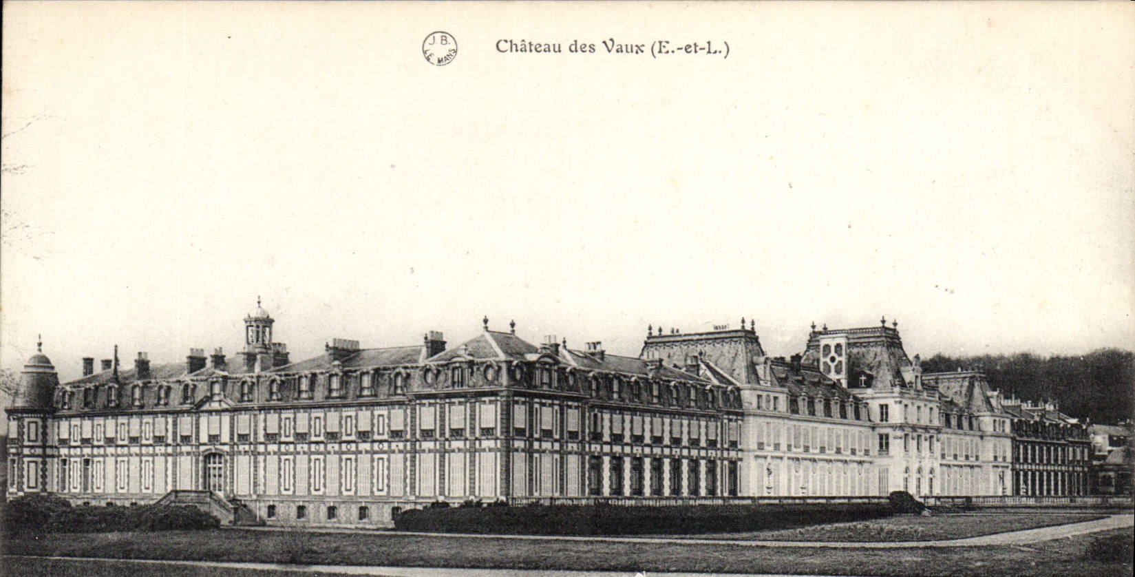 CPA Chateau des Vaux E et L 