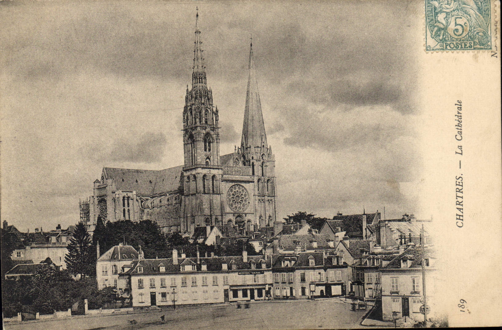 CPA Chartres La Cathedrale 