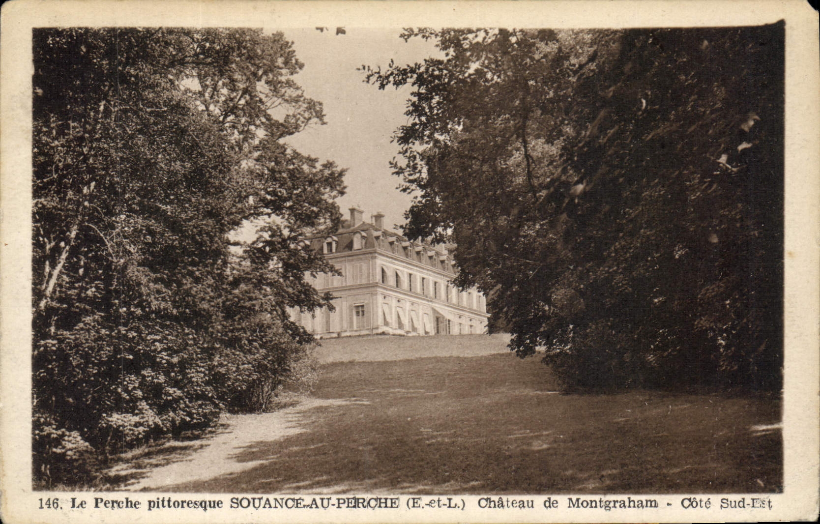 CPA Souance au Perche E et L Chateau de Montgraham