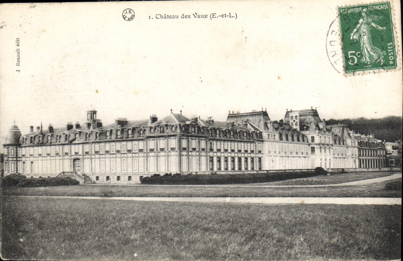CPA Chateau des Vaux E et L 