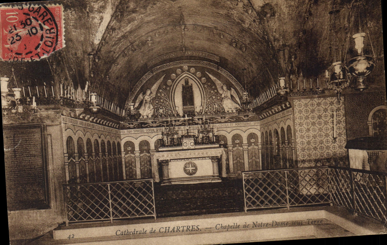 CPA Cathedrale de ChartresChapelle de Notre Dame 