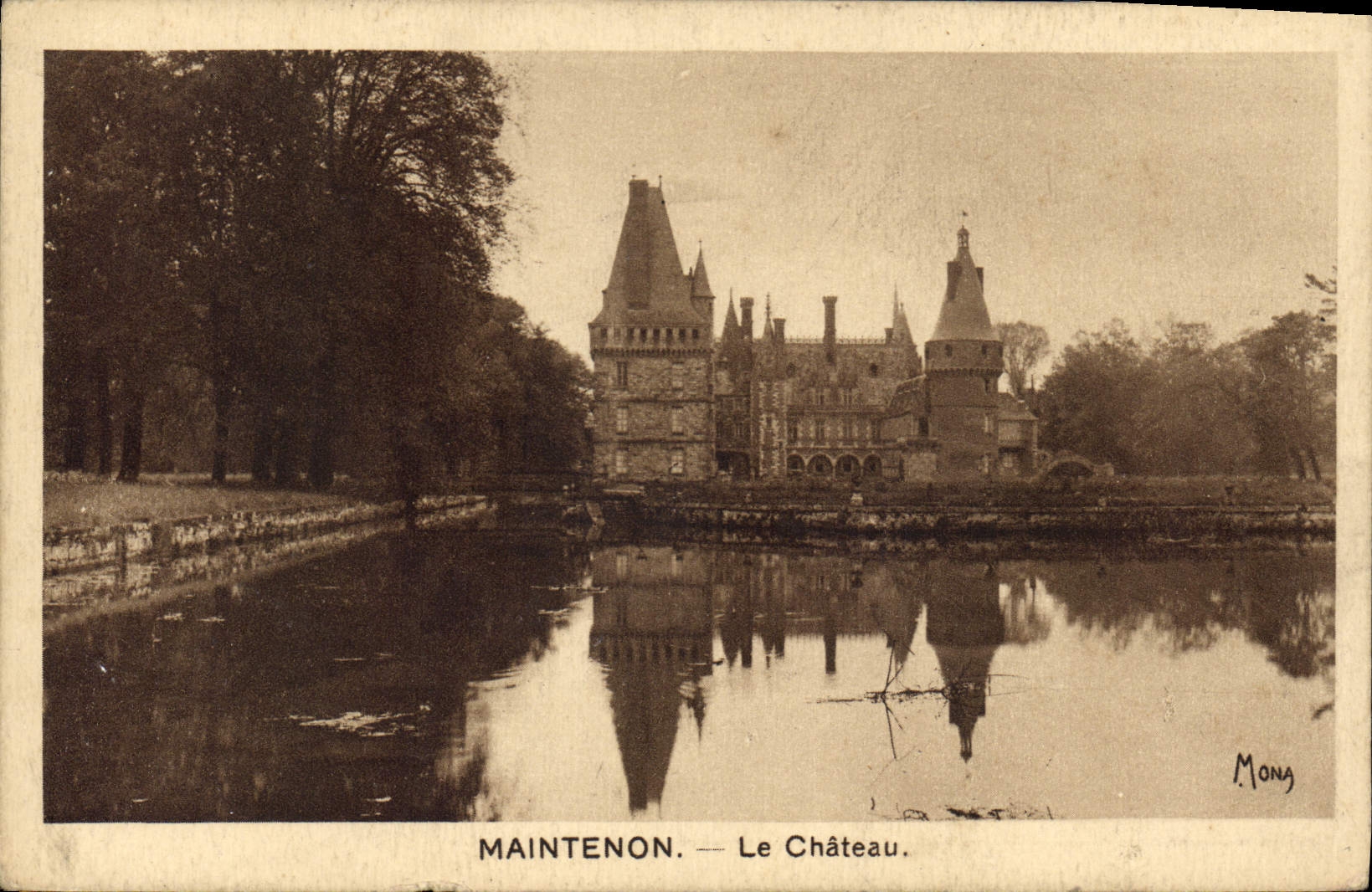 CPA Maintenon Le Chateau 