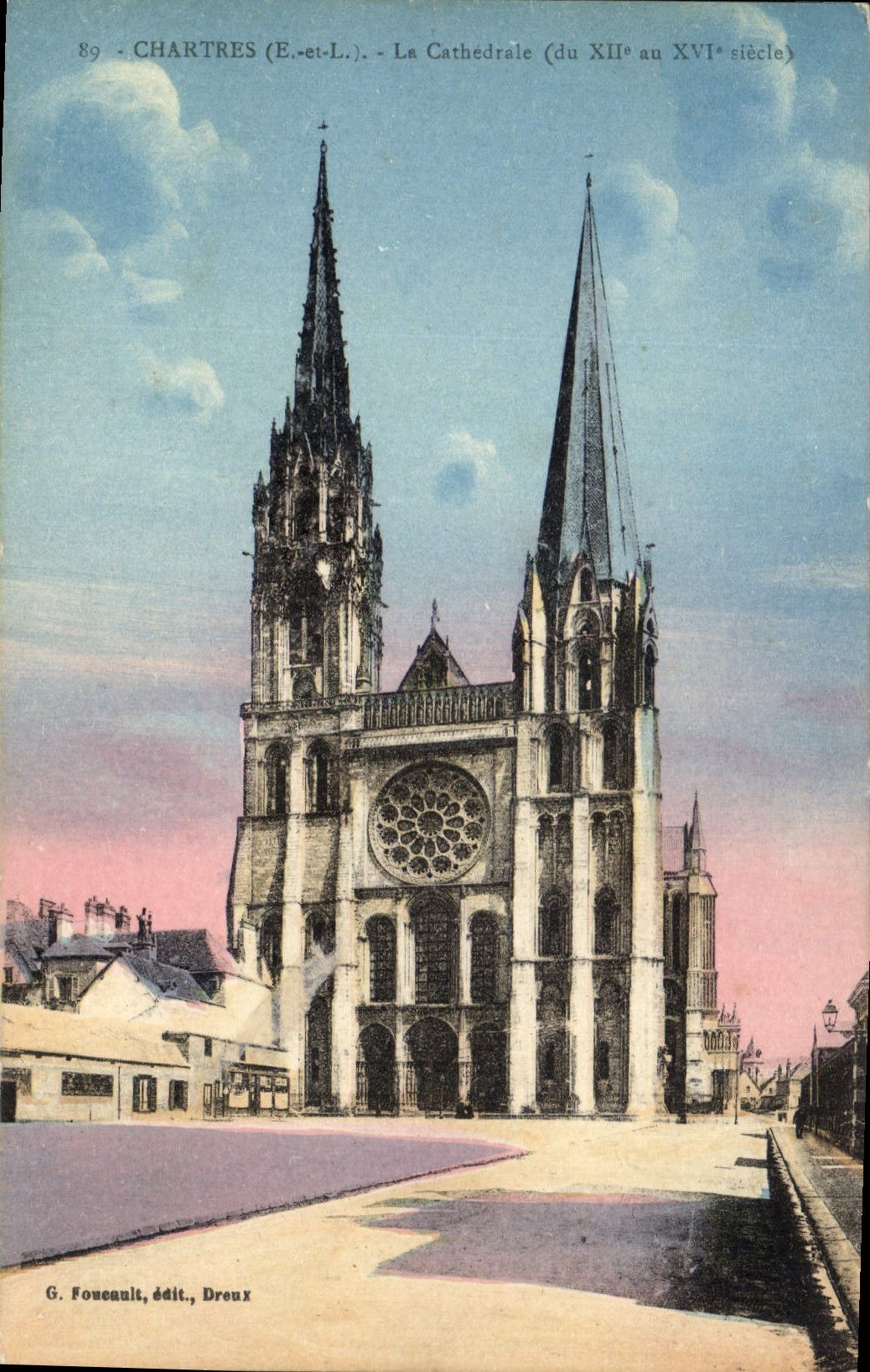 CPA Chartres La Cathedrale 