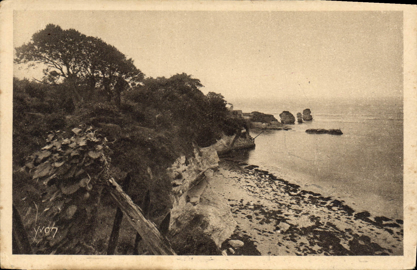CPA Royan Un Coin pittoresque de la Grande Conche 
