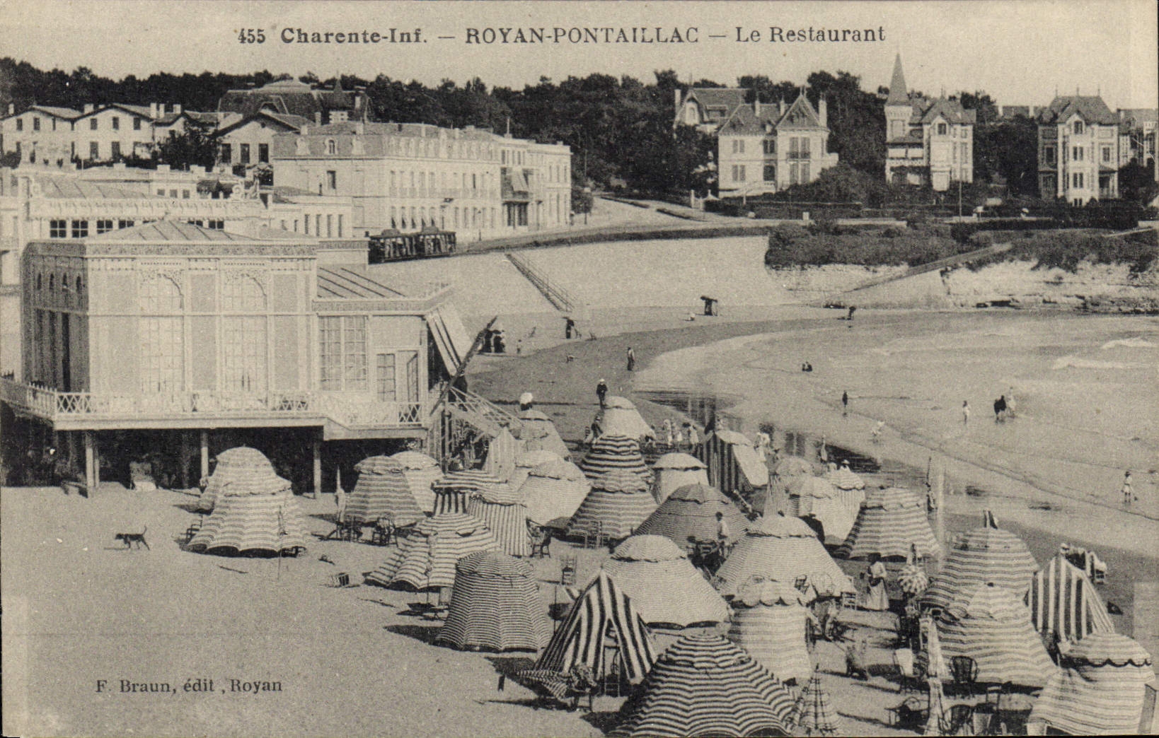 CPA Charente Inf Royan Pontaillac Le Restaurant