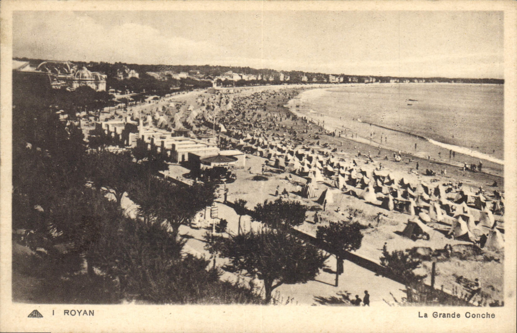 CPA Royan La Grande Conche 