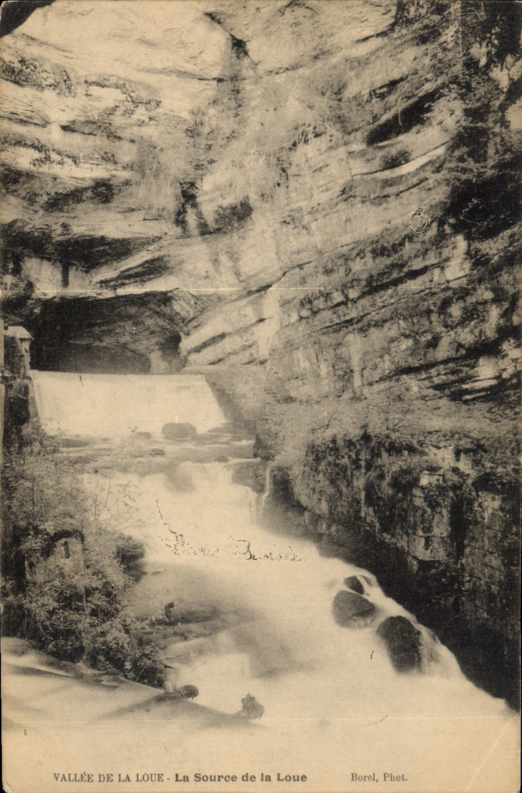 CPA Vallee de la Loue La Source de la Loue