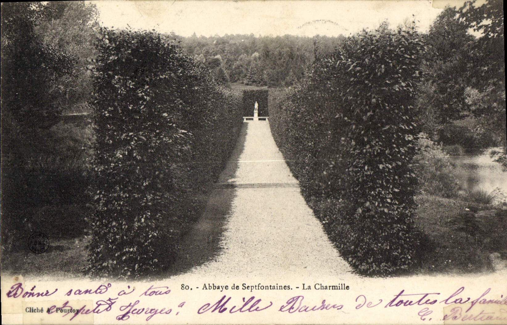 CPA Abbaye de Septfontaines La Charmille