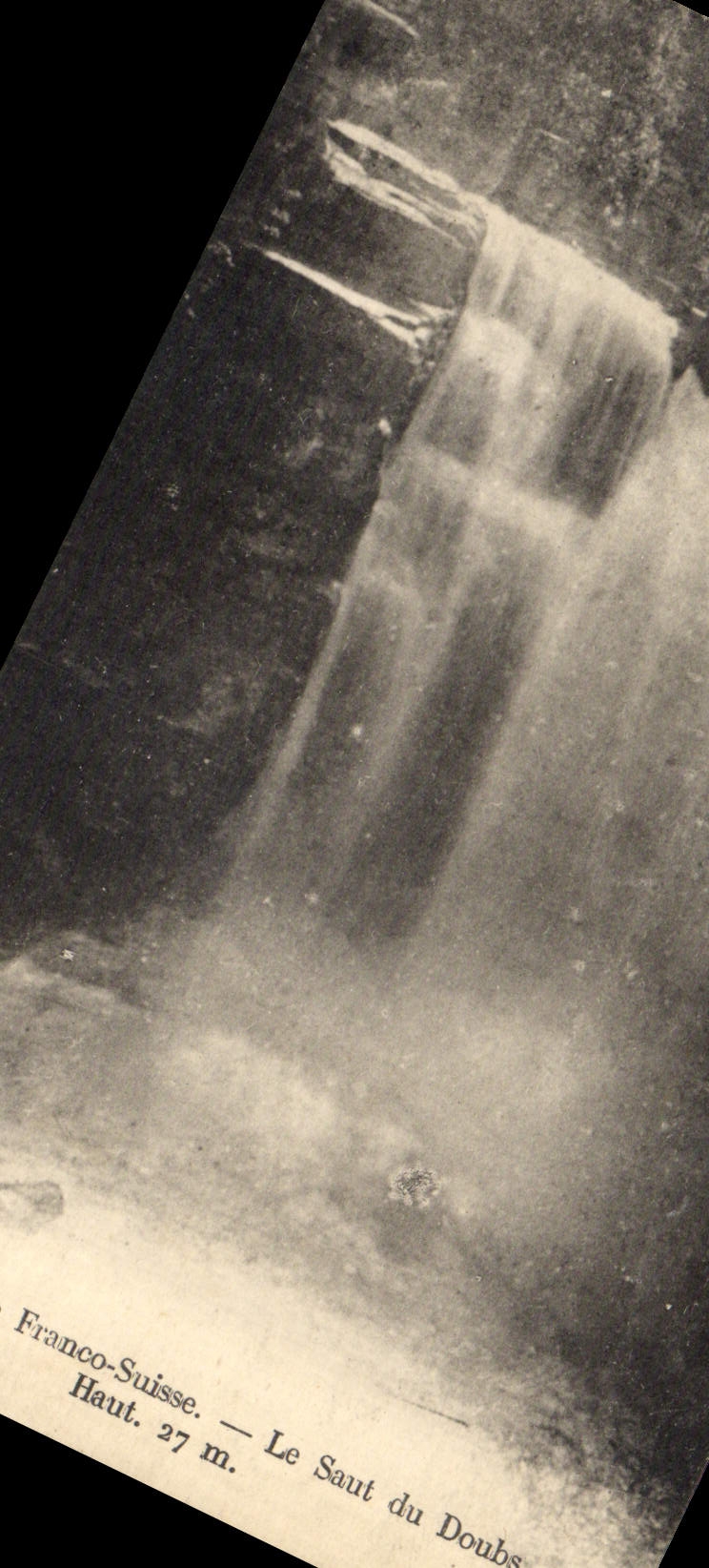 CPA Franco Suisse Le Saut du Doubs 