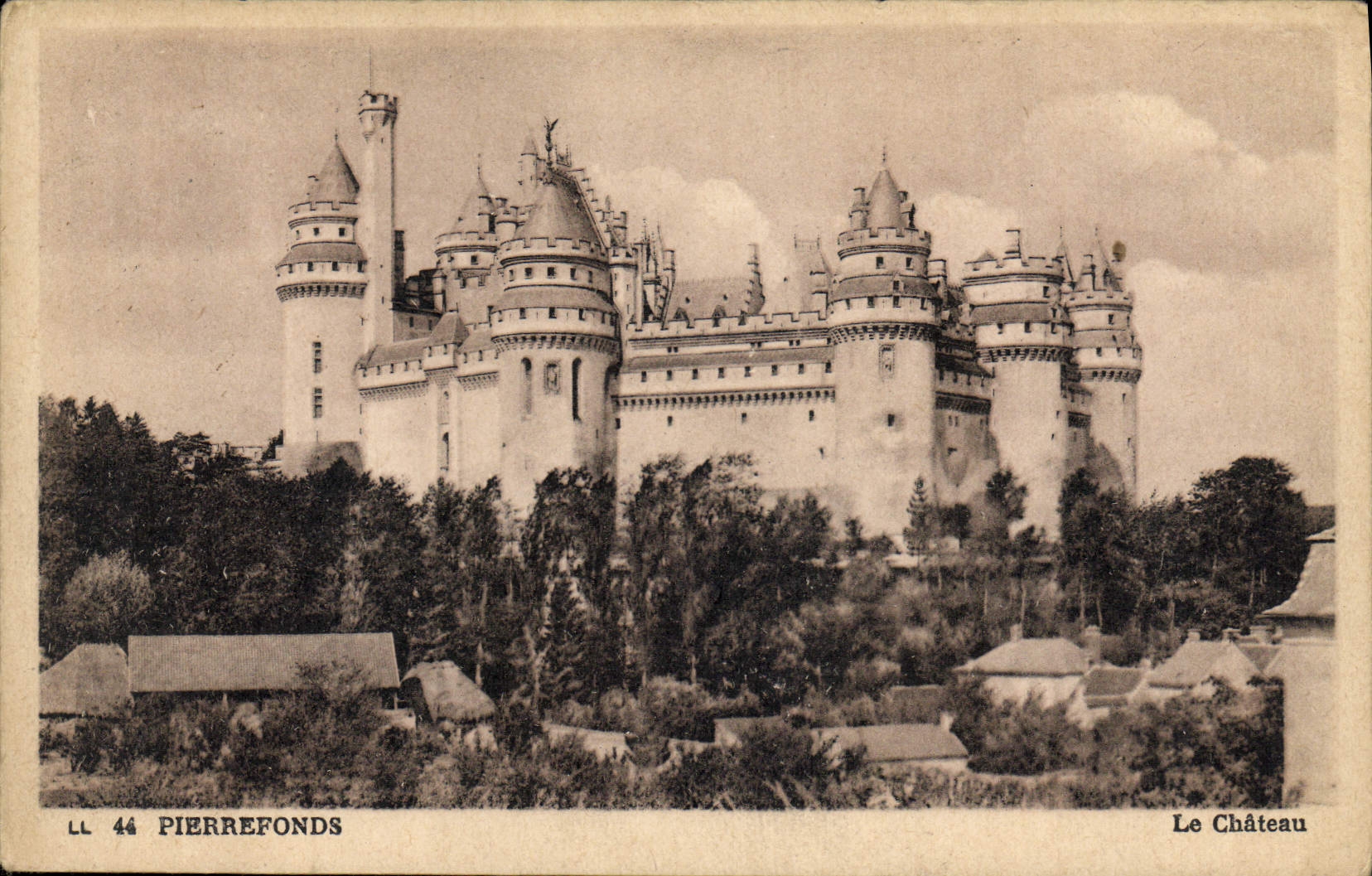 CPA Pierrefonds Le Chateau 