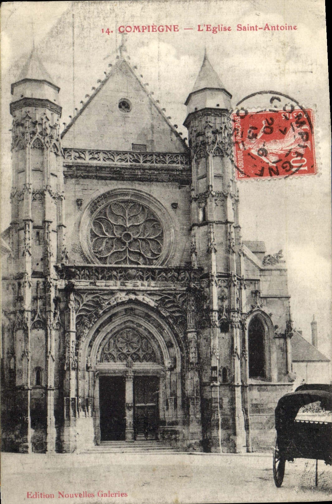 CPA Compiegne L'Eglise Saint Antoine 