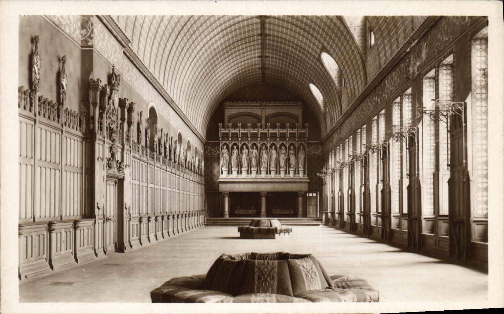 CPA Chateau de Pierrefonds Salle des Preuses