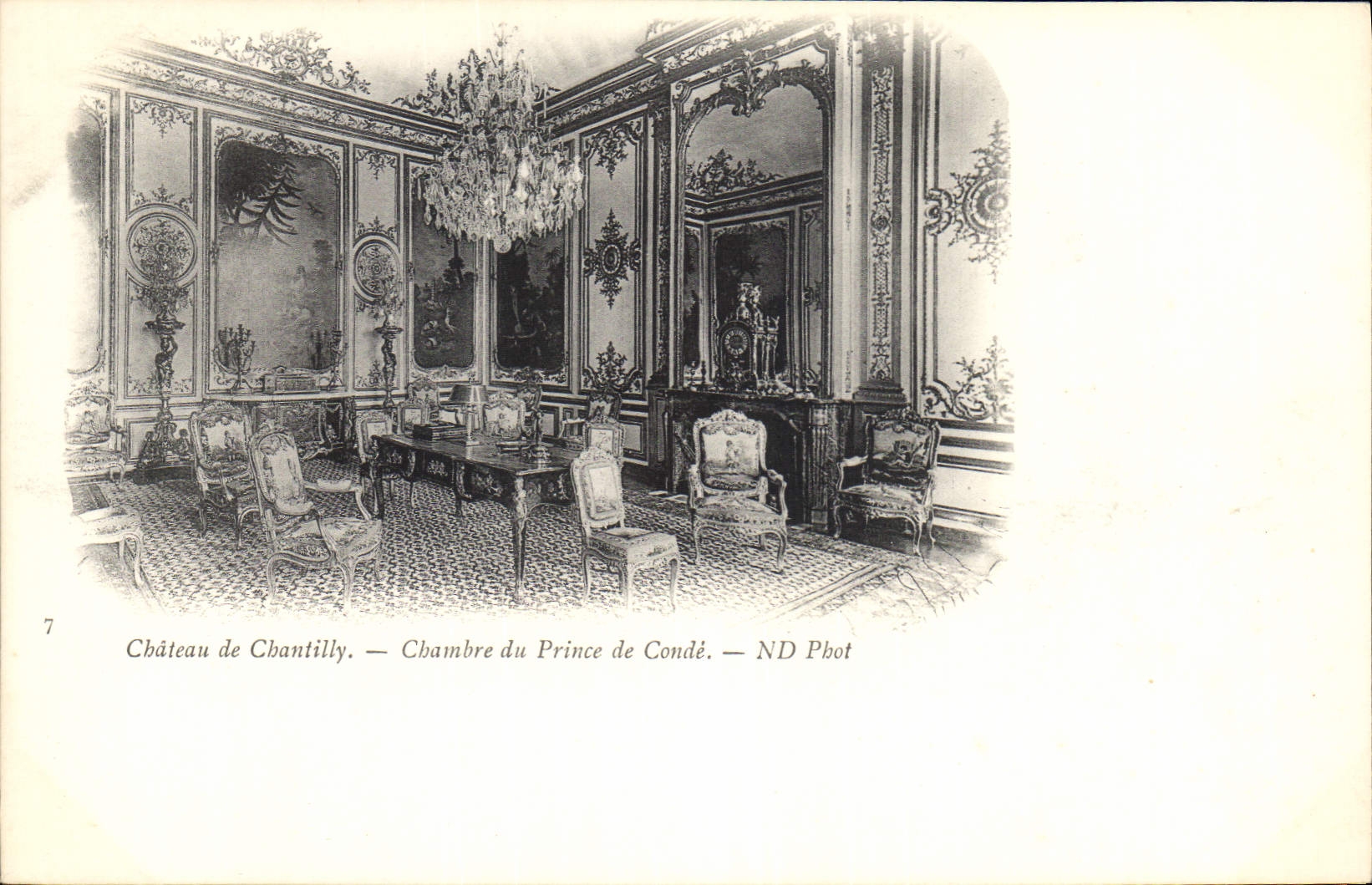 CPA Chateau de Chantilly Chambre du Prince de Conde