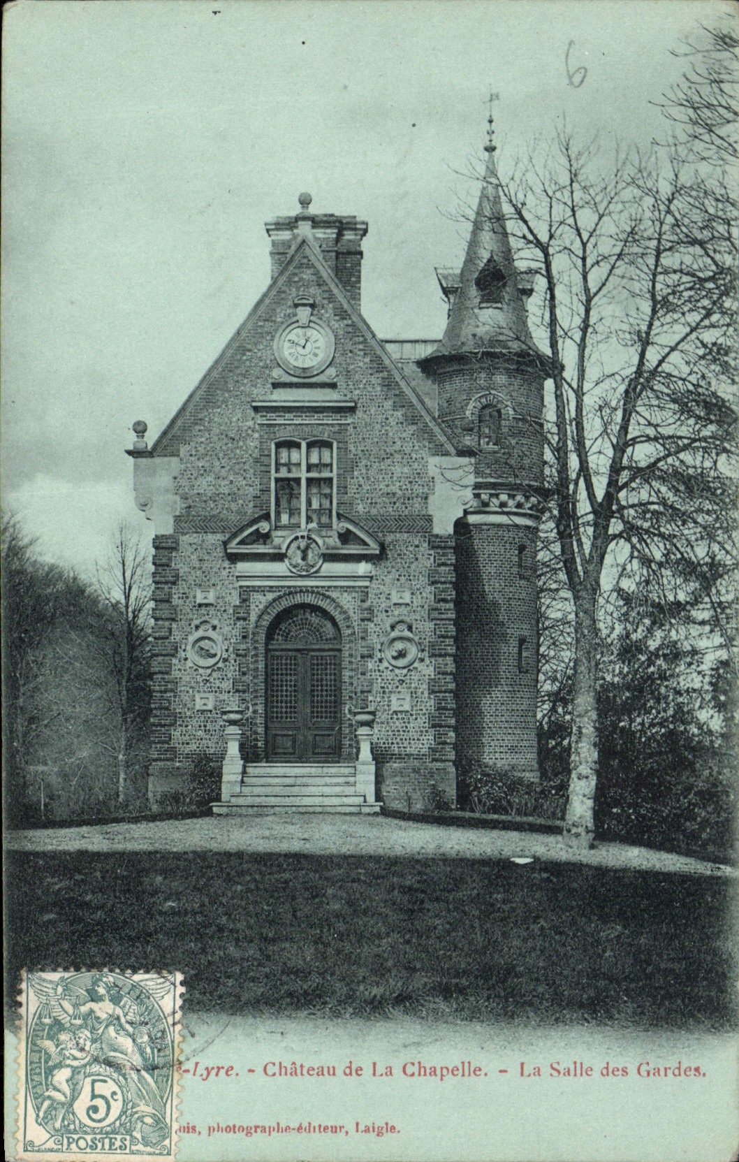 CPA Chateau de la Chapelle La Salle des Gardes 