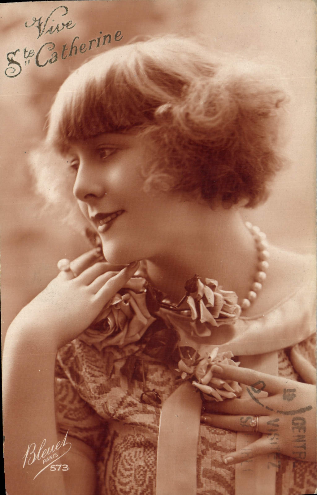 CPA Vive Ste Catherine Femme