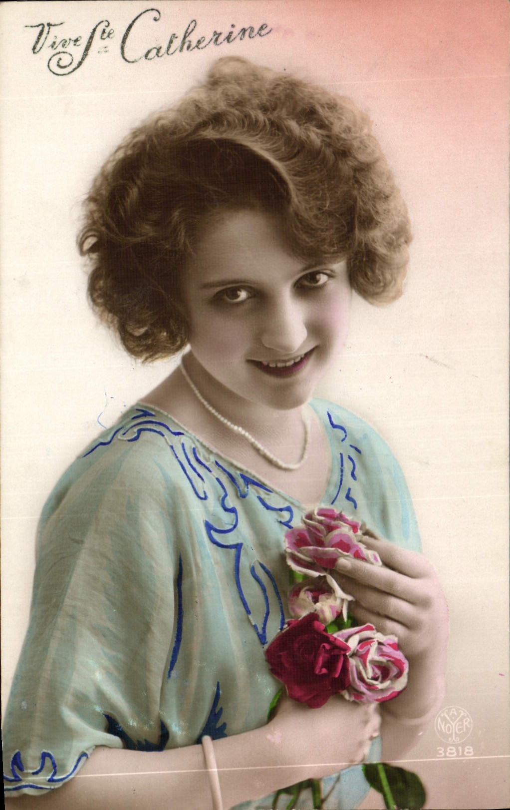 CPA Vive Ste Catherine Femme