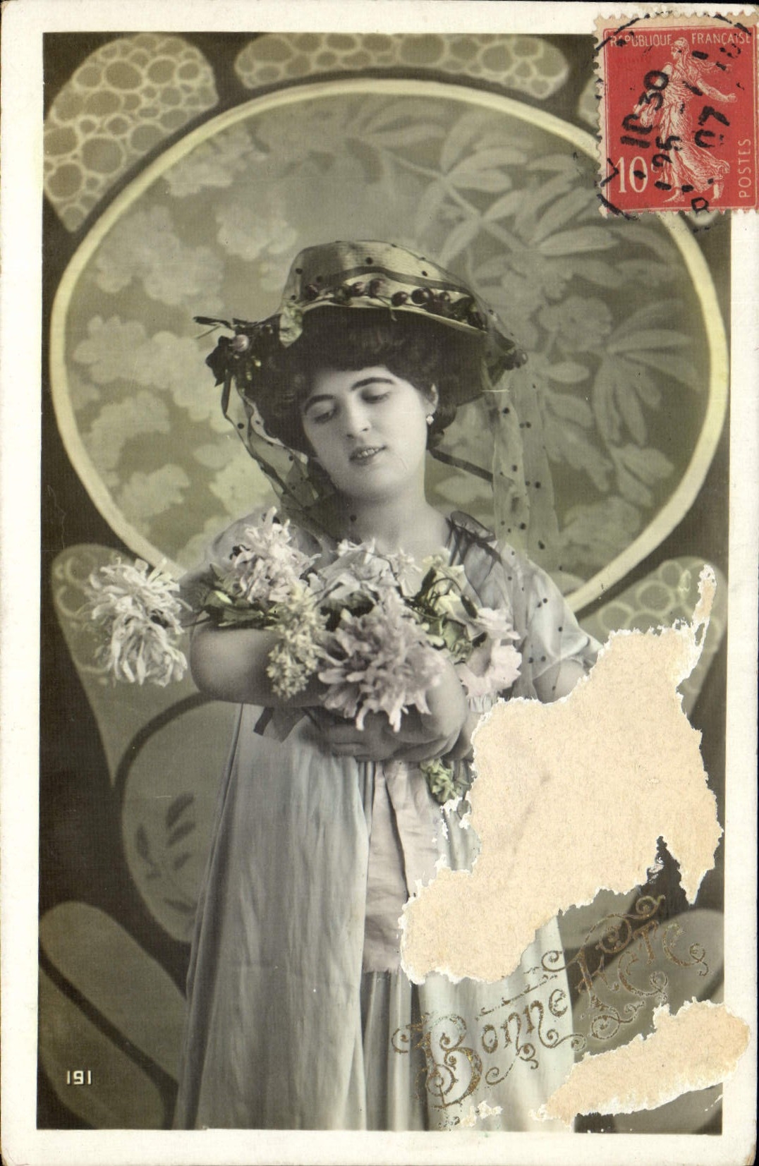 CPA Bonne Fete Femme