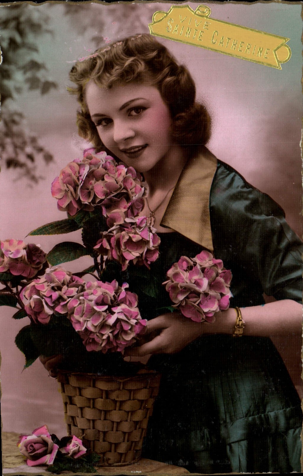CPA Vive Ste Catherine Femme