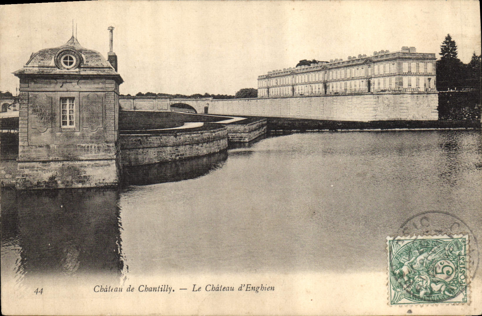 CPA Chateau de Chantilly le Chateau Enghien 
