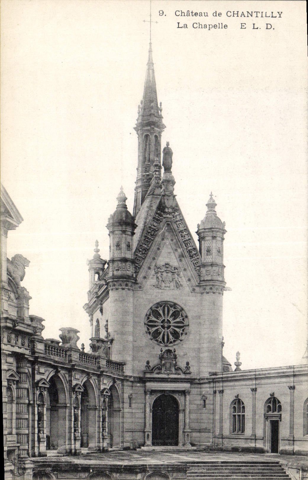 CPA Chateau de Chantilly la Chapelle 