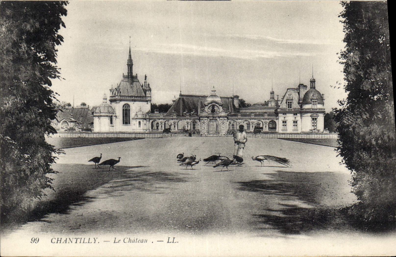 CPA Chantilly le Chateau 