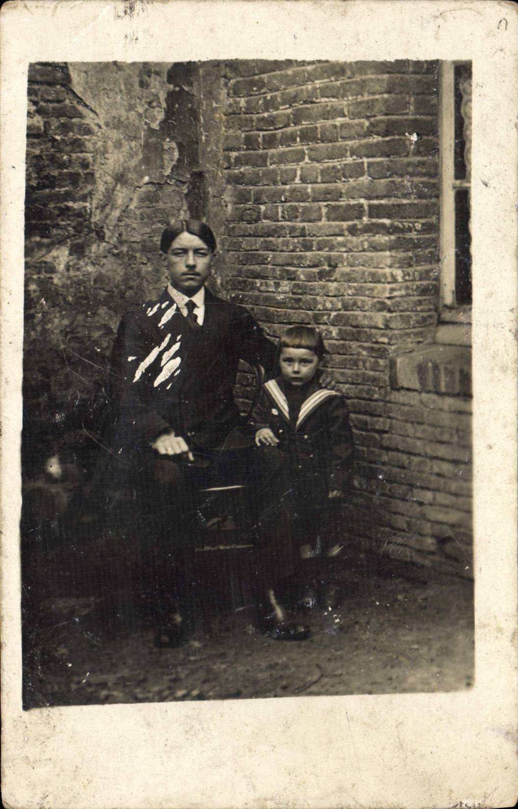 CARTE PHOTO homme Enfant