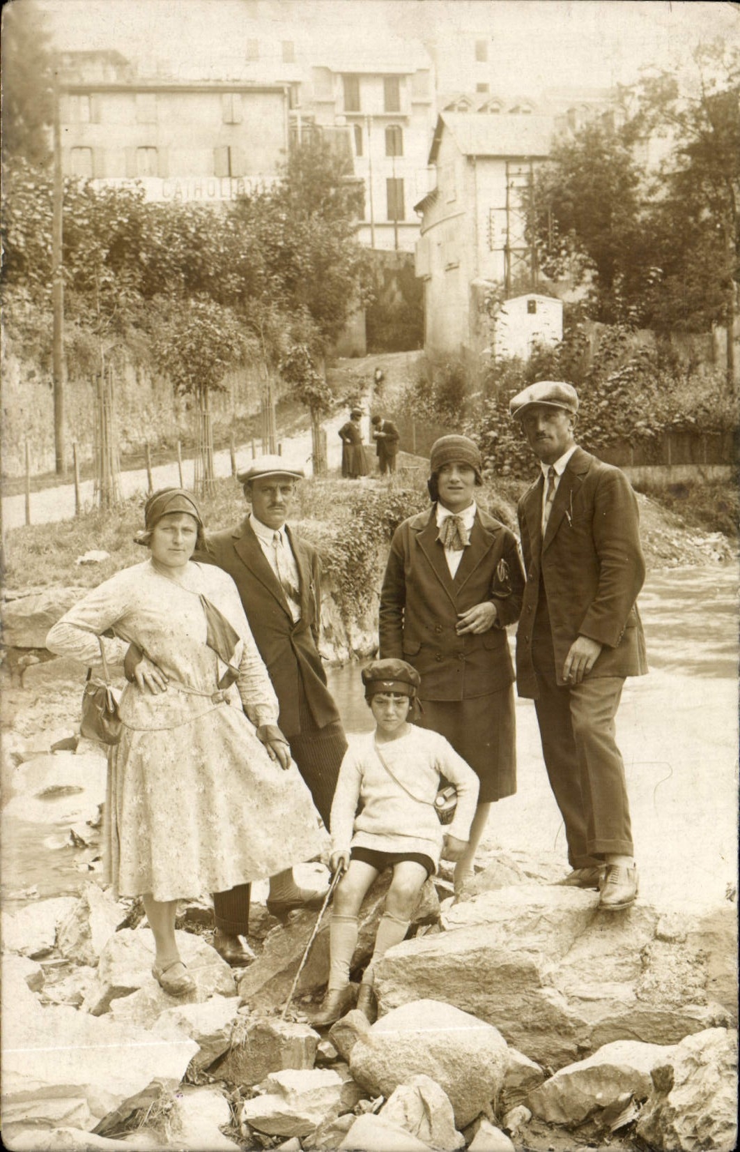 CARTE PHOTO Personnages