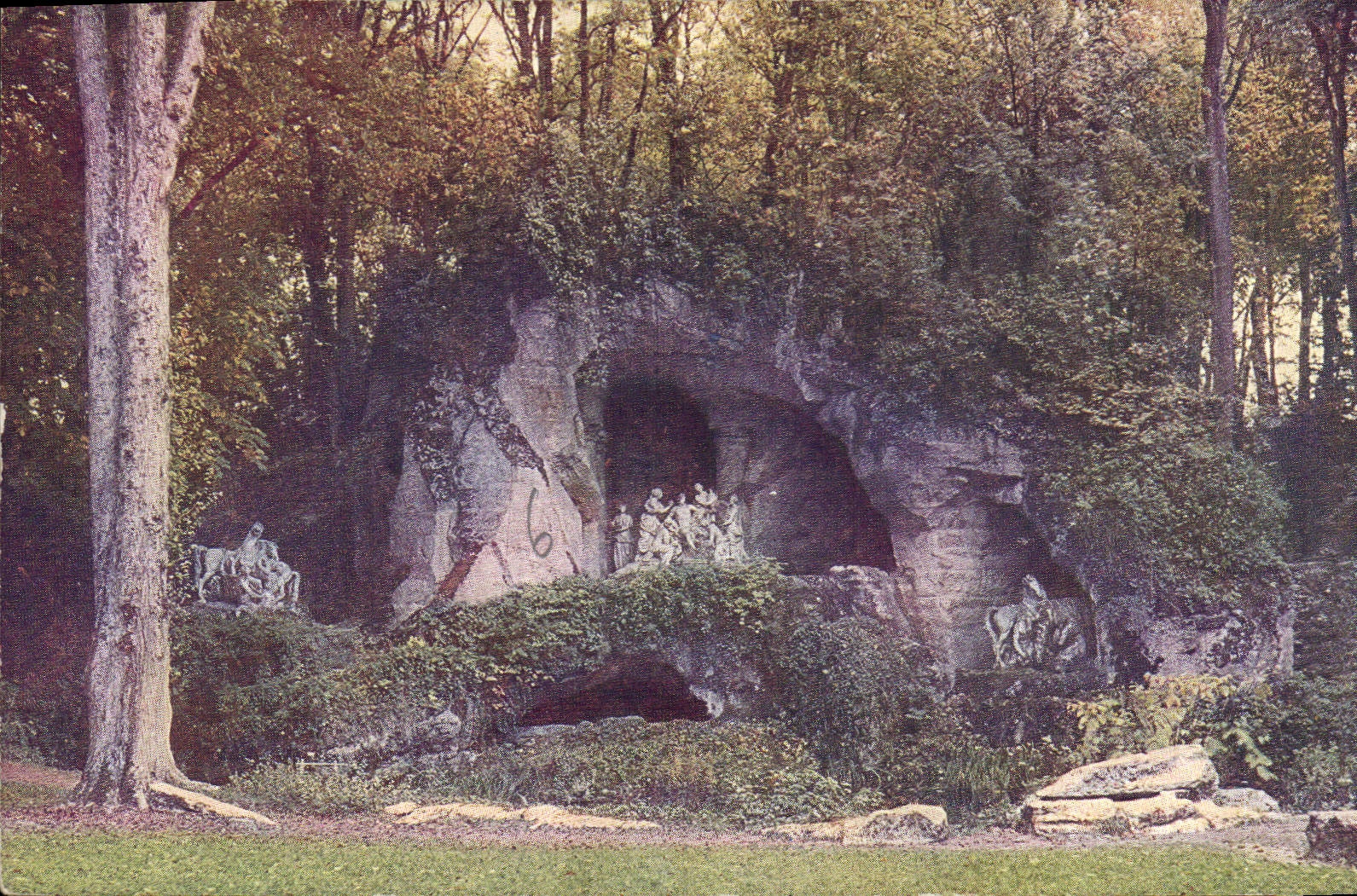 CPA Chateau de Versailles les Bains d'Apollon 