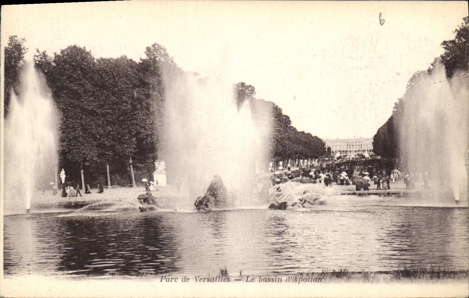 CPA Parc de Versailles le Bassin d'Apollon 
