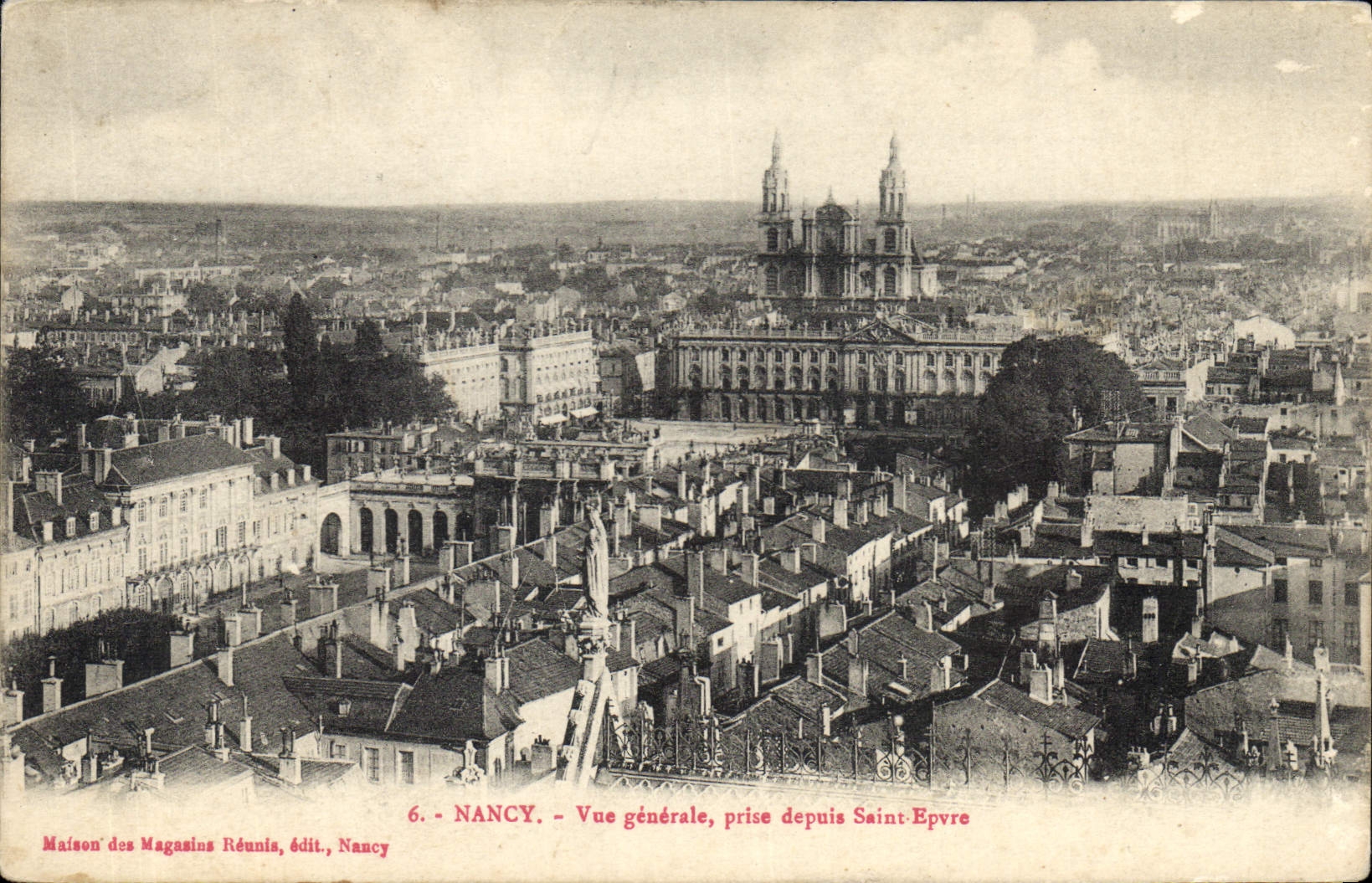 CPA Nancy Vue generale prise depuis Saint Epure