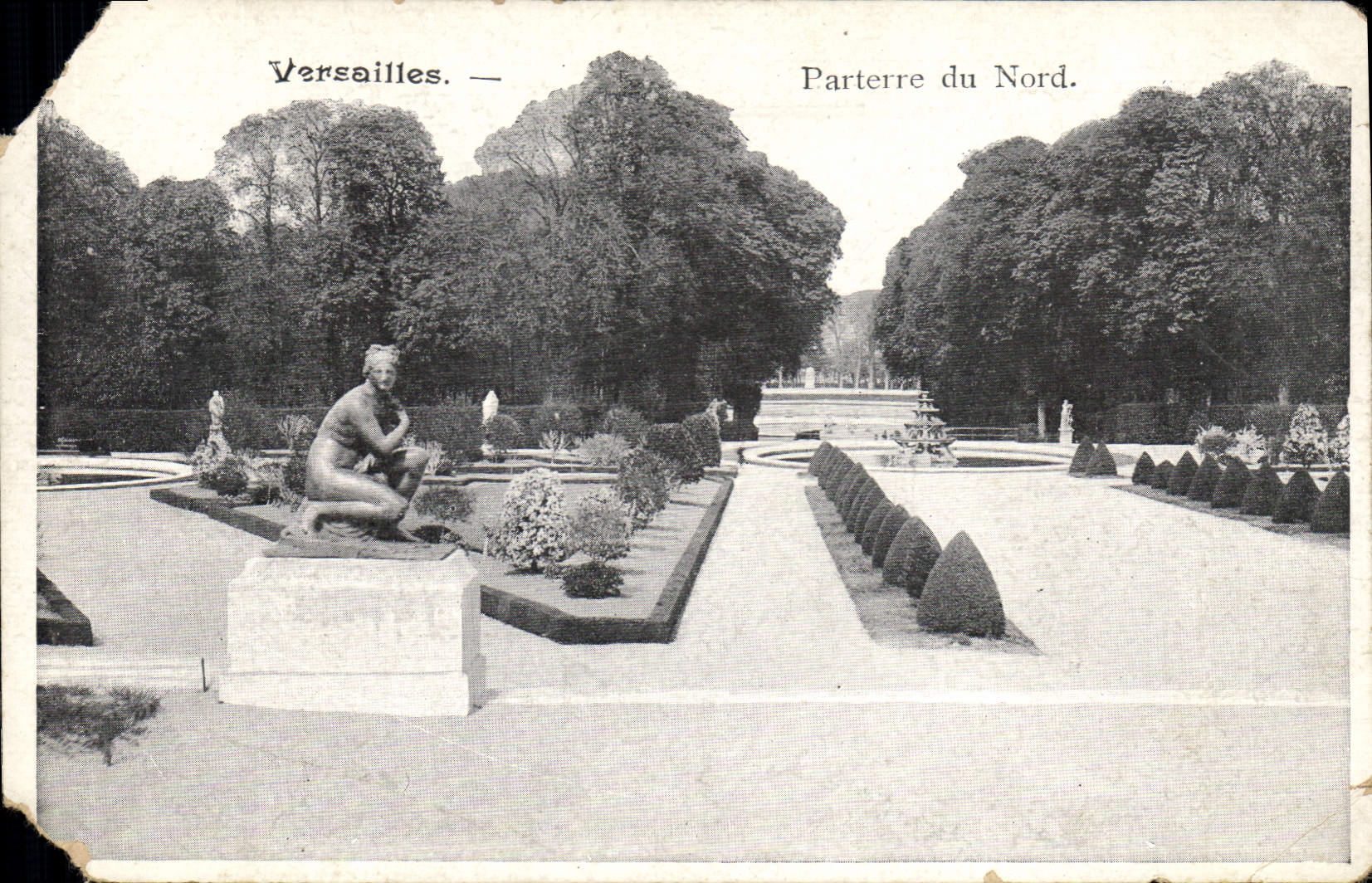 CPA Versailles Parterre du Nord 