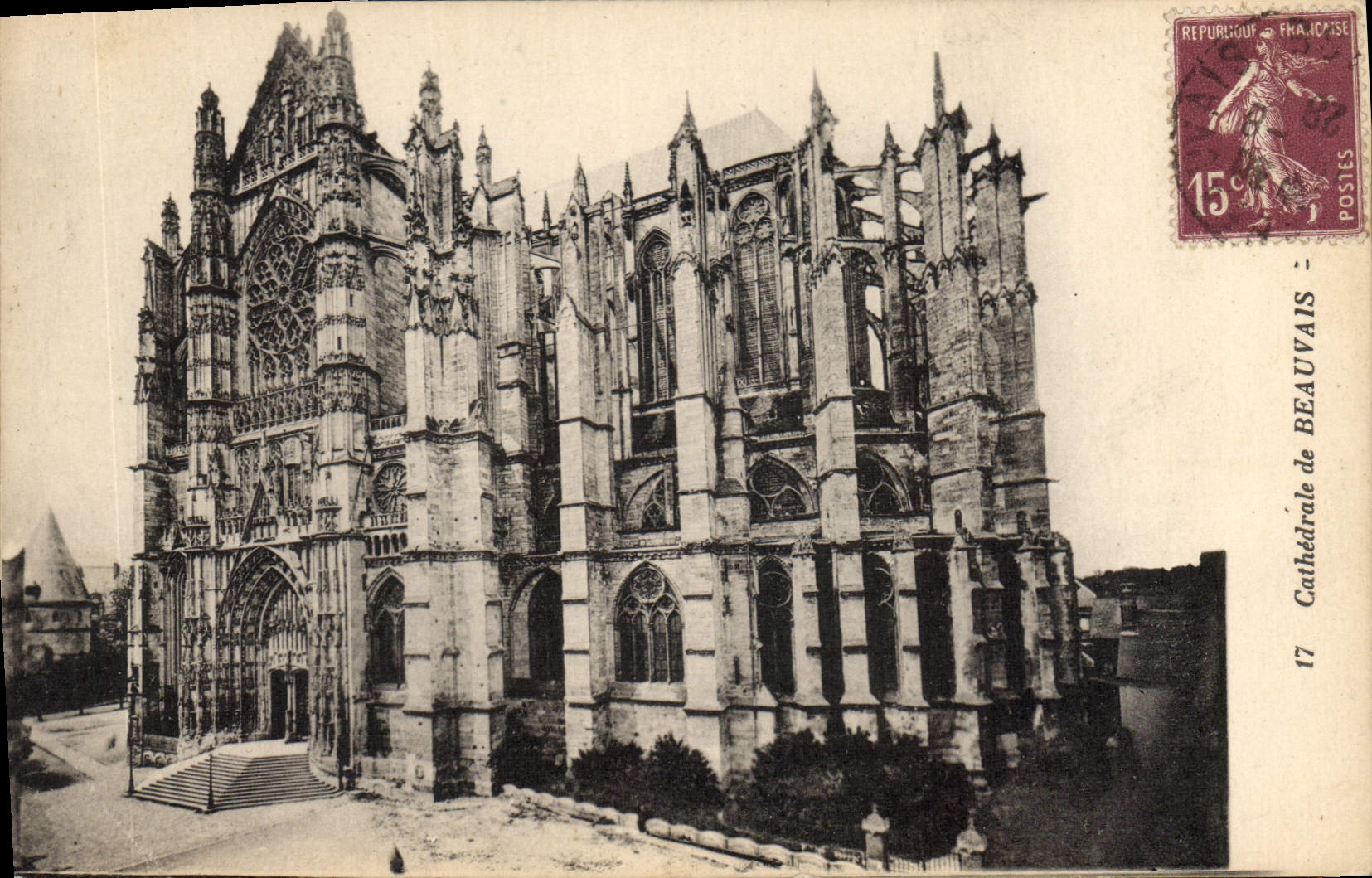 CPA Cathedrale de Beauvais 