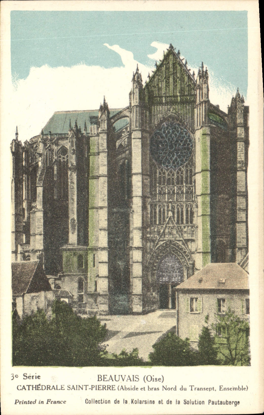 CPA Beauvais Oise Cathedrale Saint Pierre