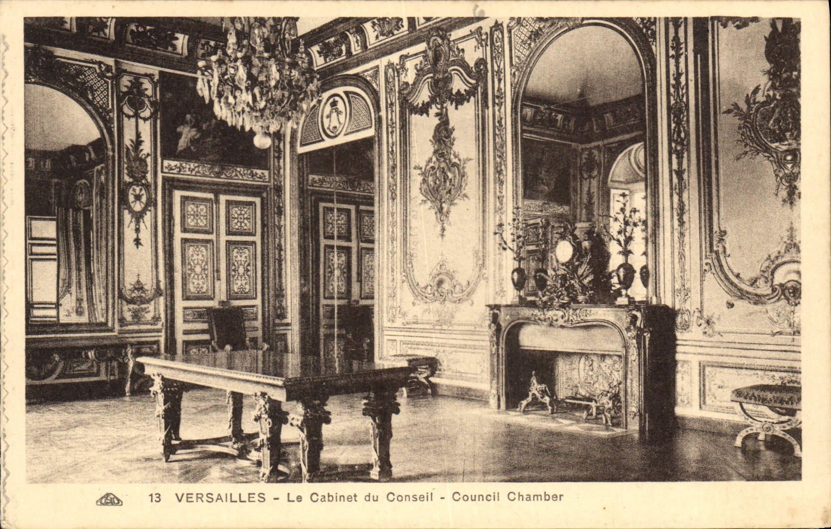 CPA Versailles Le Cabinet du Conseil 