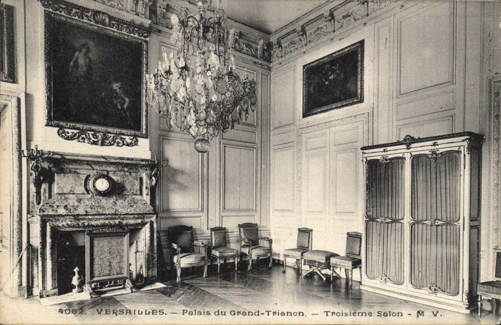 CPA Versailles Palais du Grand Trianon Troisieme Salon 