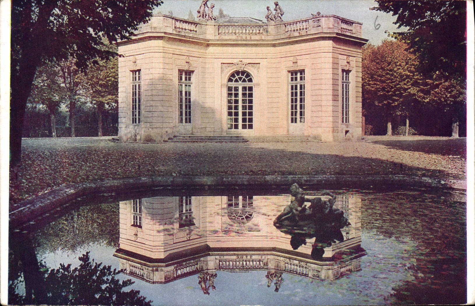 CPA Chateau de Versailles le Pavillon Francais 