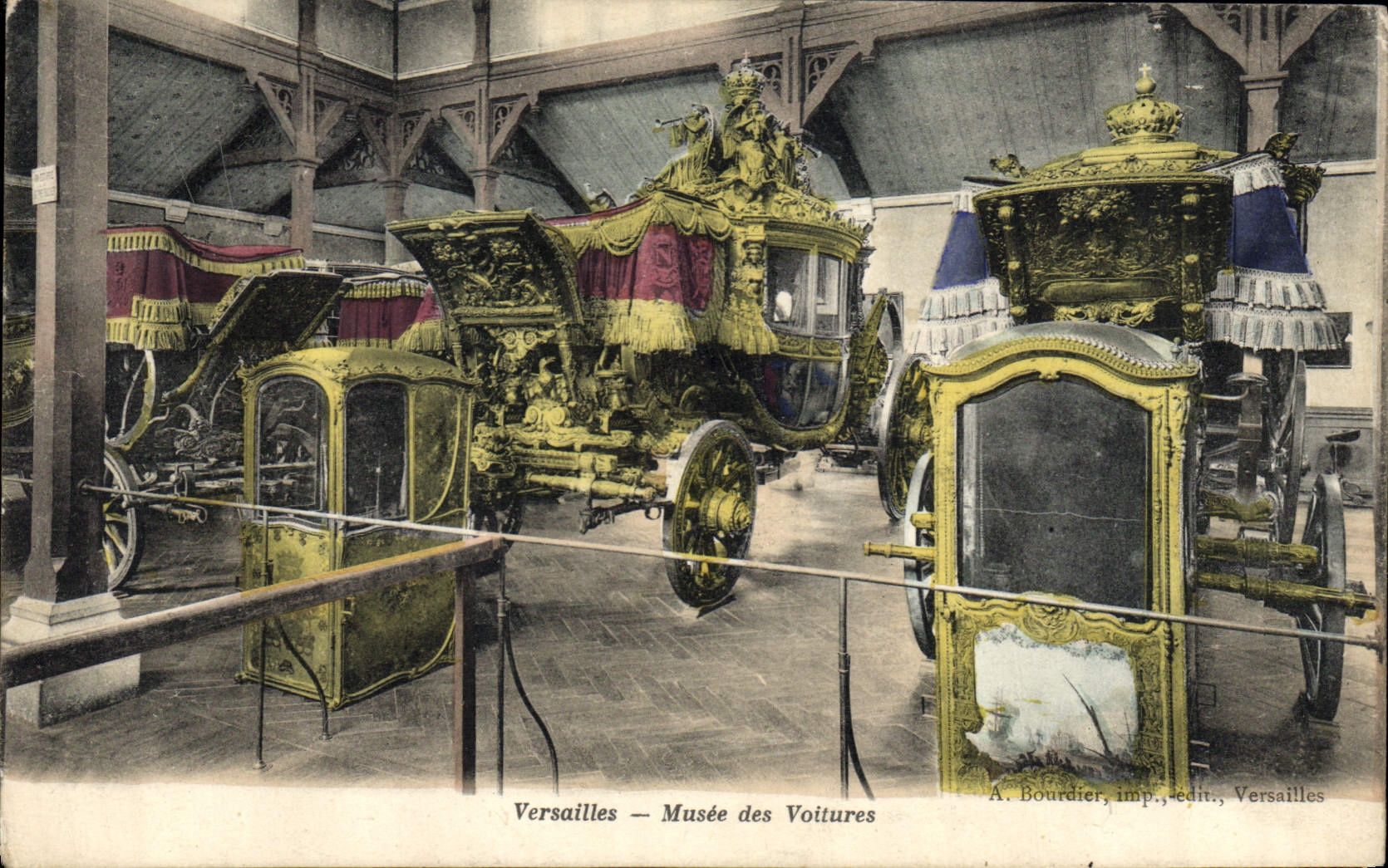 CPA Versailles Musee des Voitures 