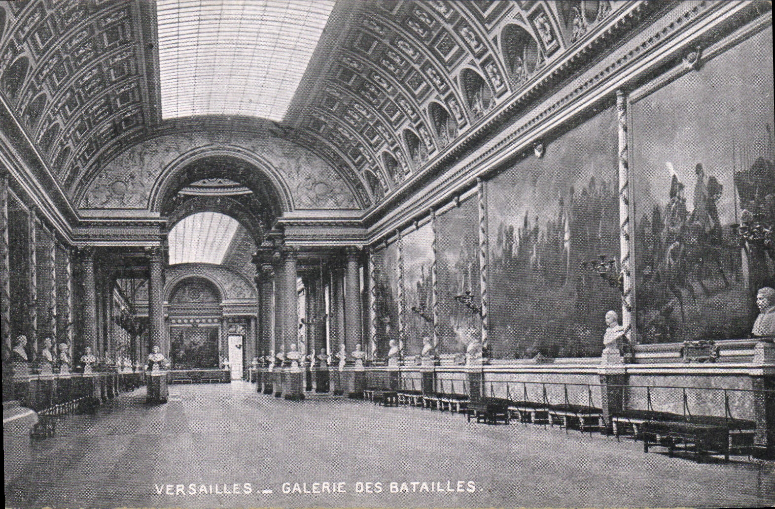 CPA Versailles Galerie des Batailles 