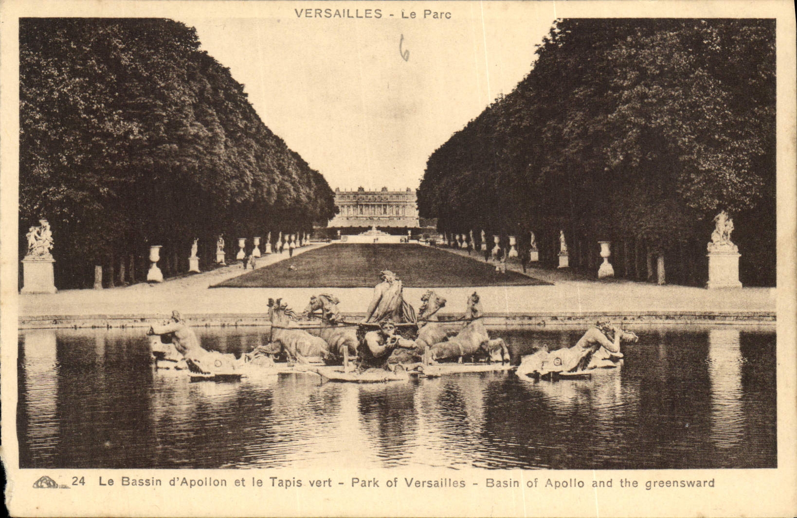 CPA Versailles Le Parc 