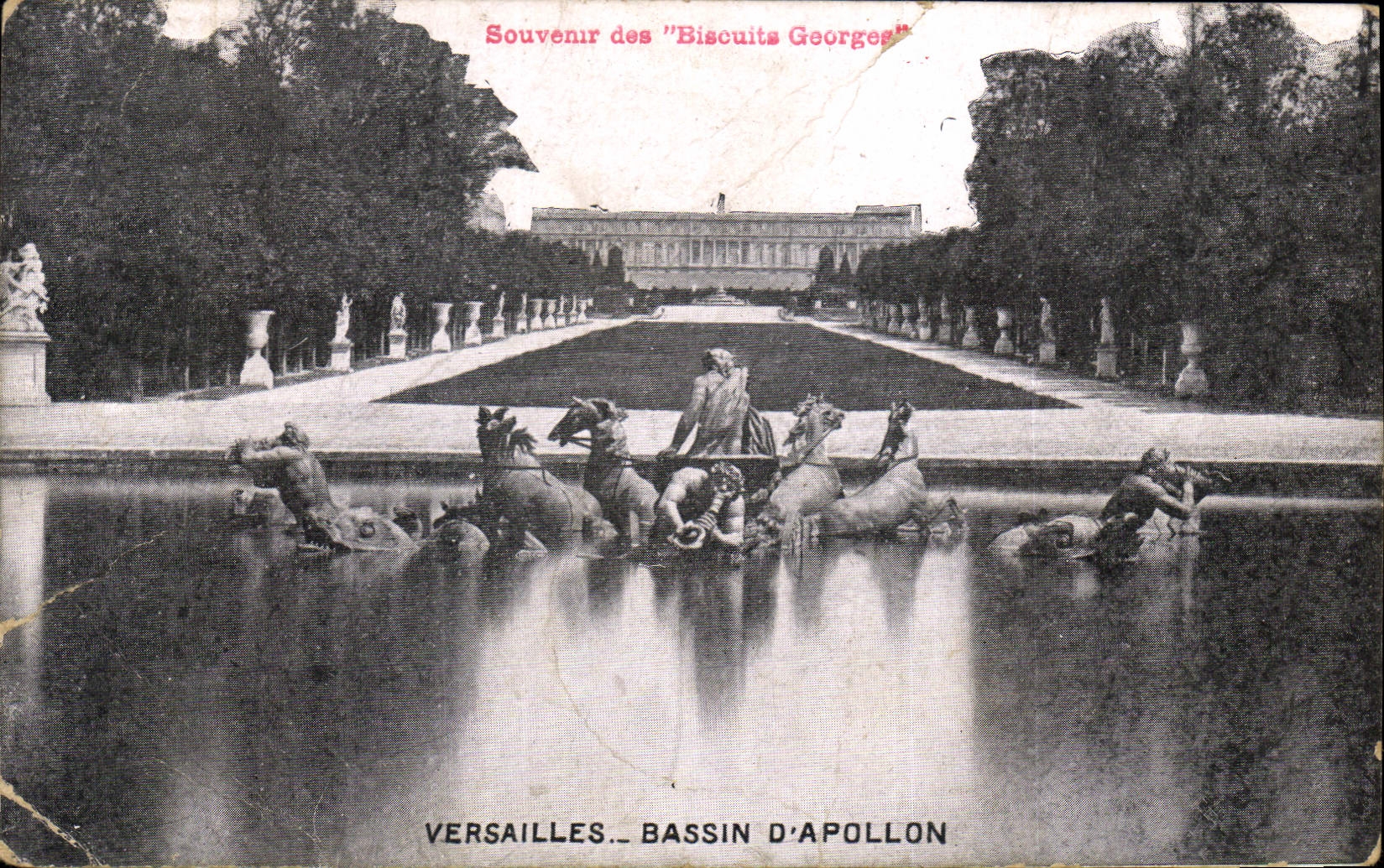 CPA Versailles Bassin d'Apollon 