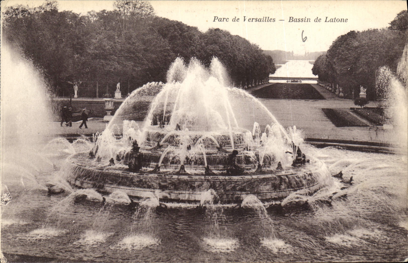 CPA Parc de Versailles Bassin de Latone 