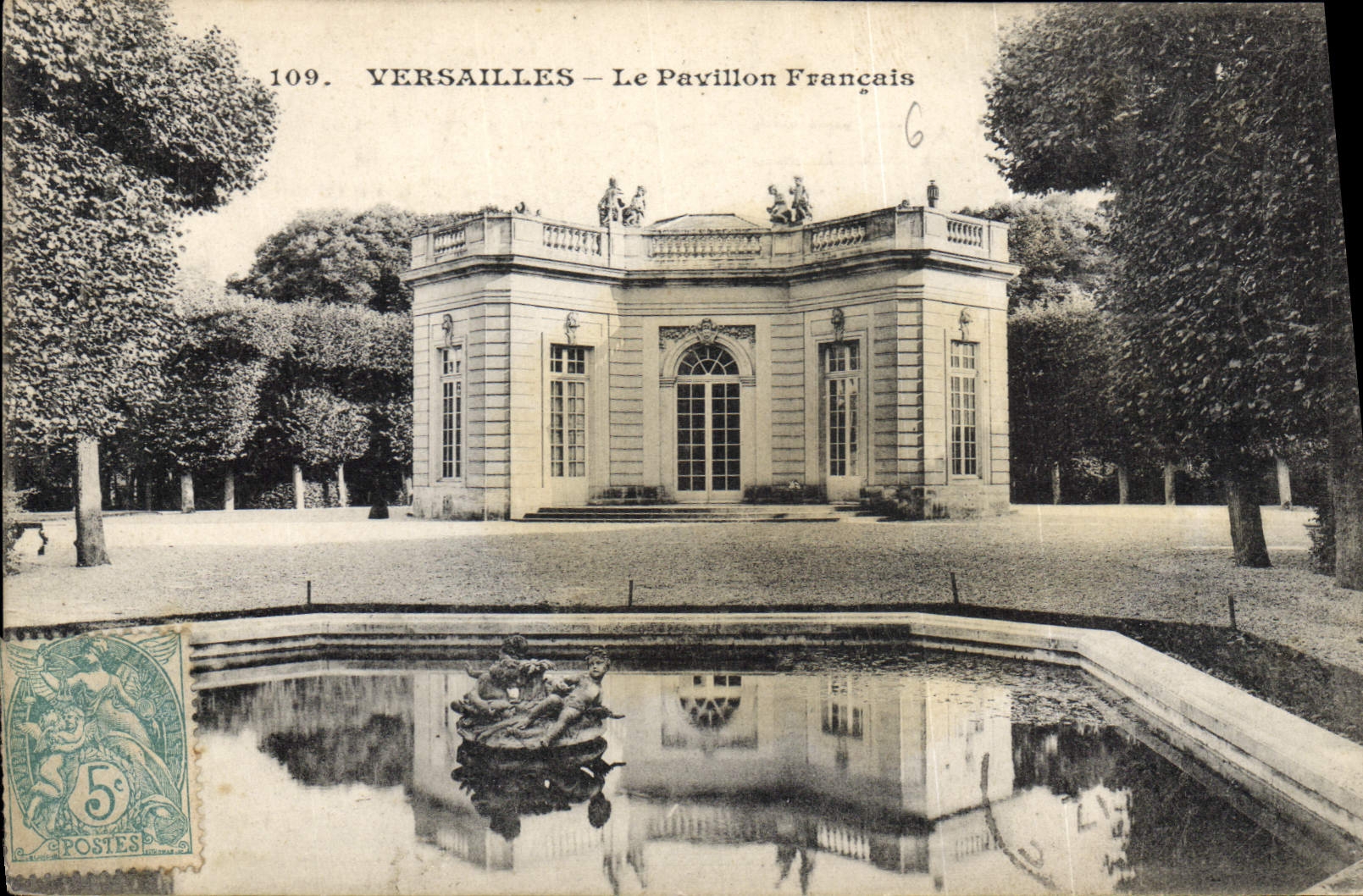 CPA Versailles Le Pavillon Francais 