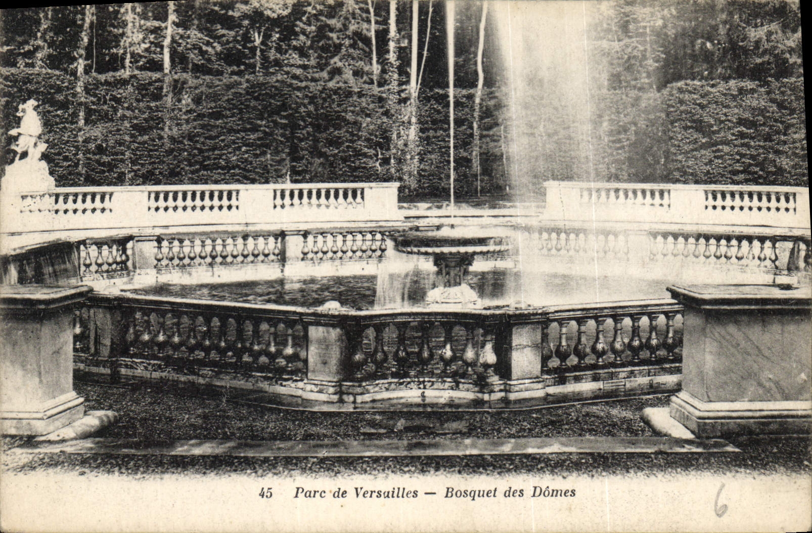 CPA Parc de Versailles Bosquet des Domes 