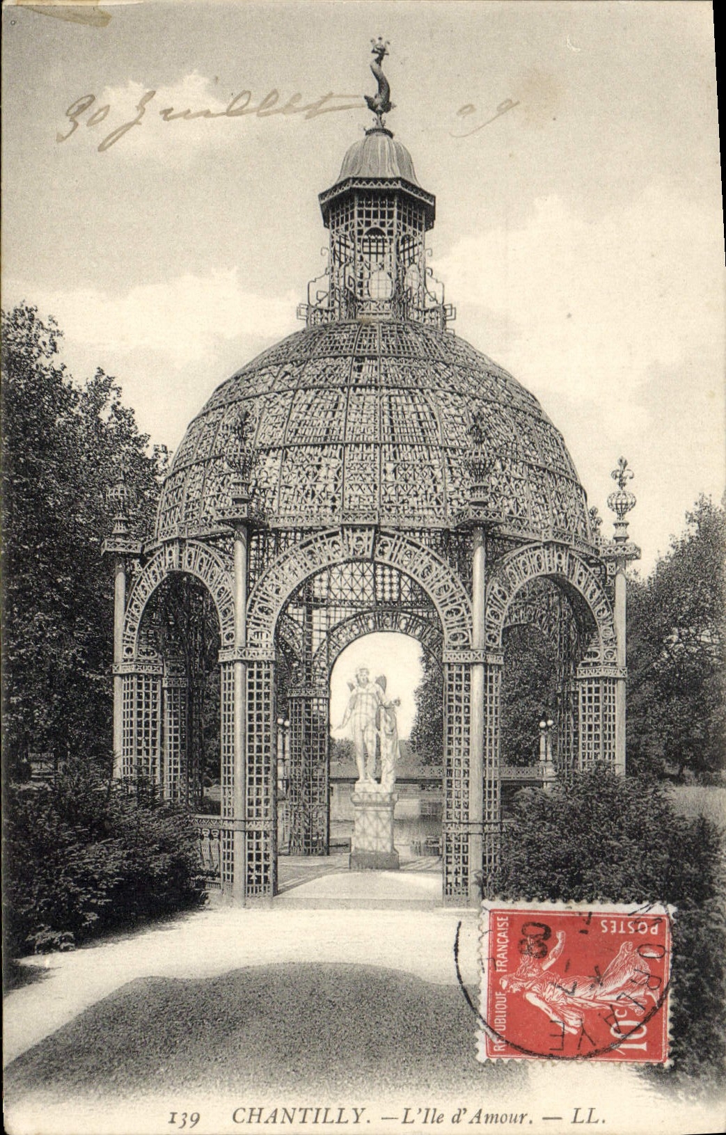 CPA Chantilly l'Ile d'Amour 