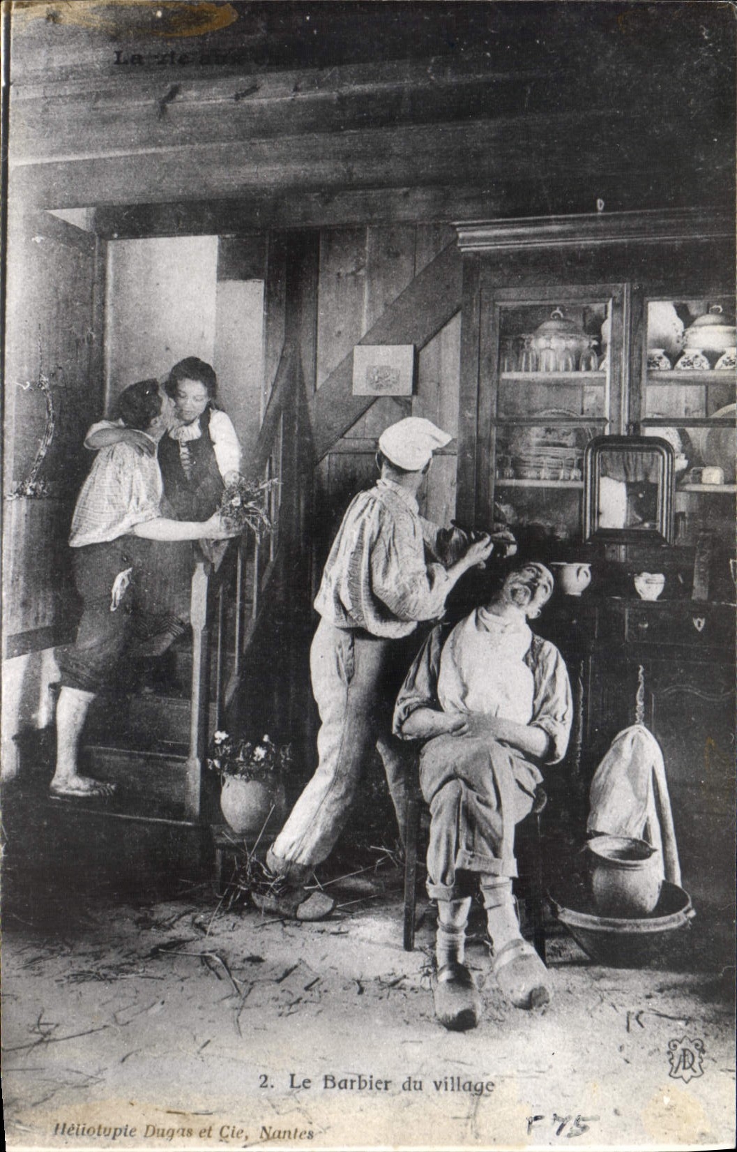 REPRO Le Barbier du village 