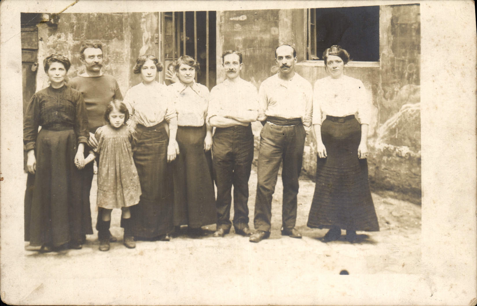 CARTE PHOTO Personnages