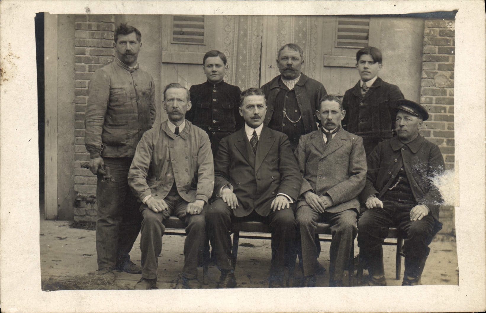 CARTE PHOTO Personnages